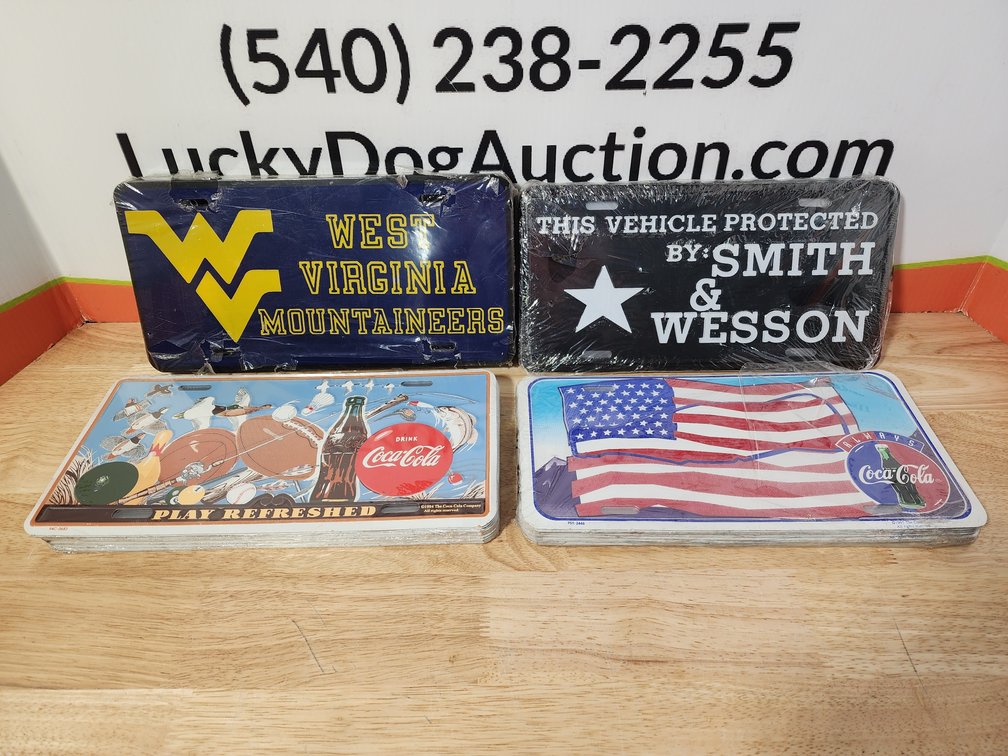 Assorted Novelty License Plates (45)+/- Included 