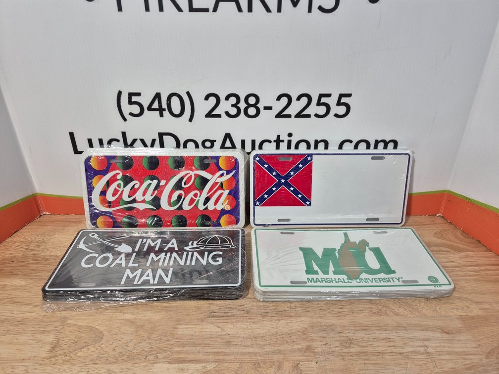 Novelty License Plates (45+/- Included)