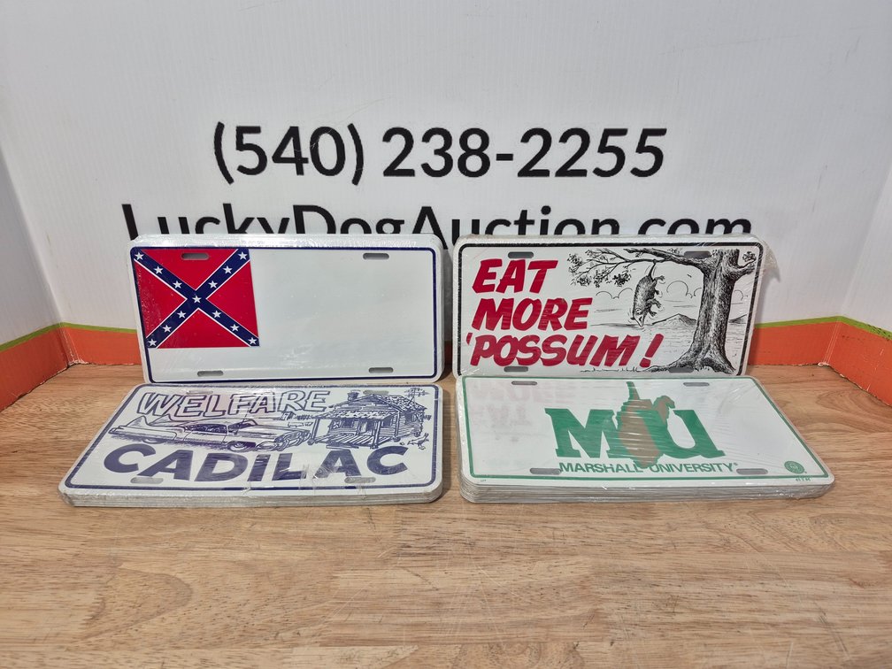 Novelty License Plates (45+/- Included)