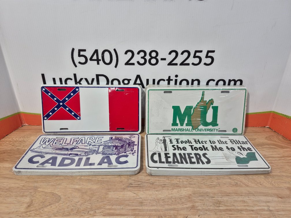 Novelty License Plates (45+/- Included)
