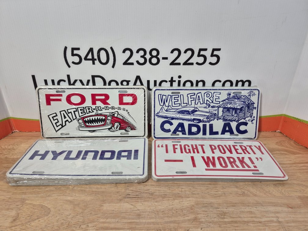 Novelty License Plates (45+/- Included)
