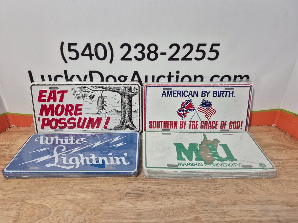 Novelty License Plates (45+/- Included)