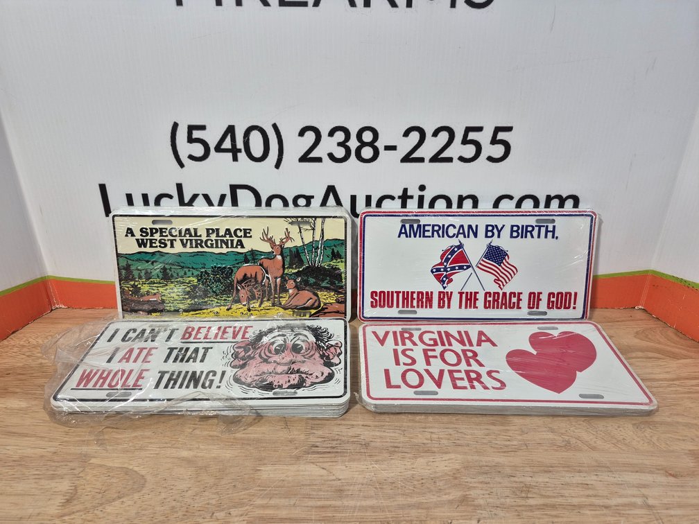 Novelty License Plates (45+/- Included)