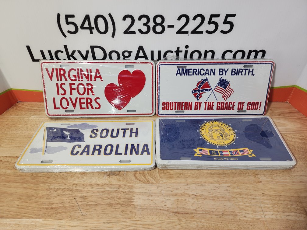 Assorted Novelty License Plates (45)+/- Included 