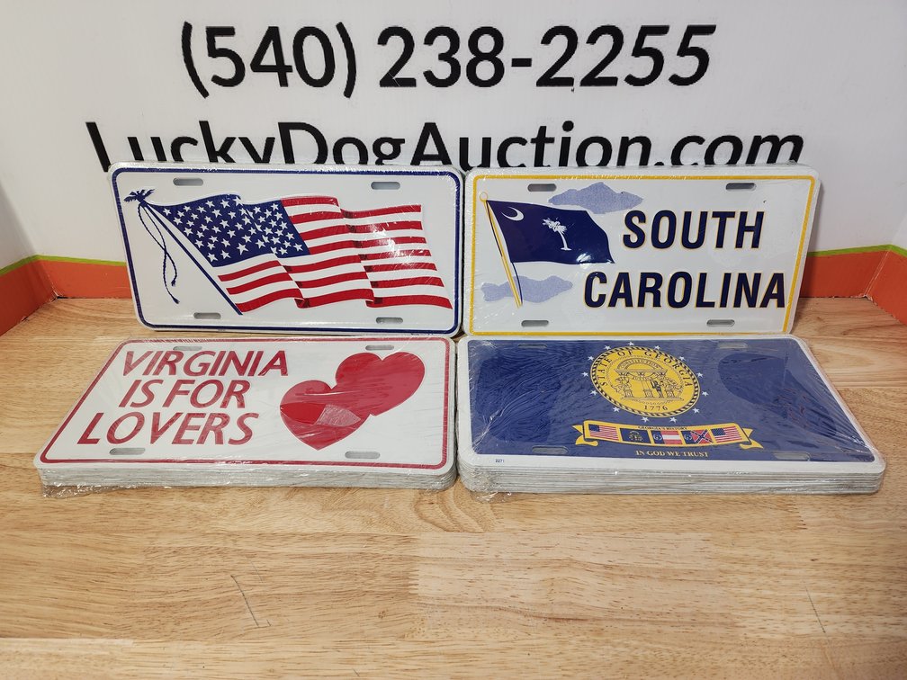 Novelty License Plates (45) +/- Included 