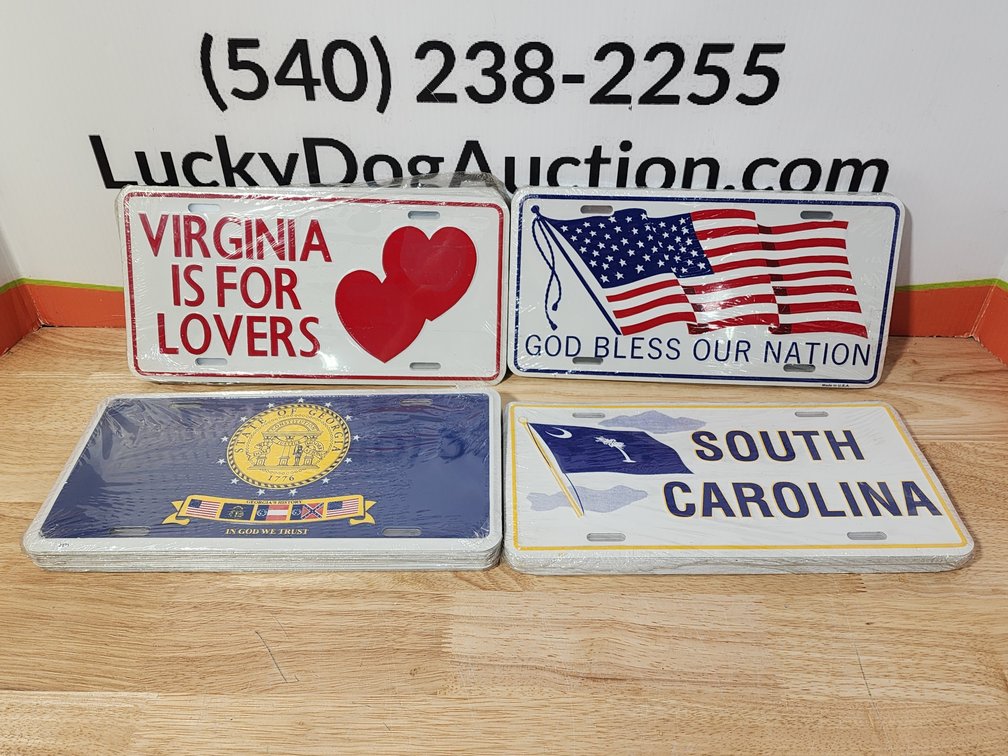 Novelty License Plates (45) +/- Included 