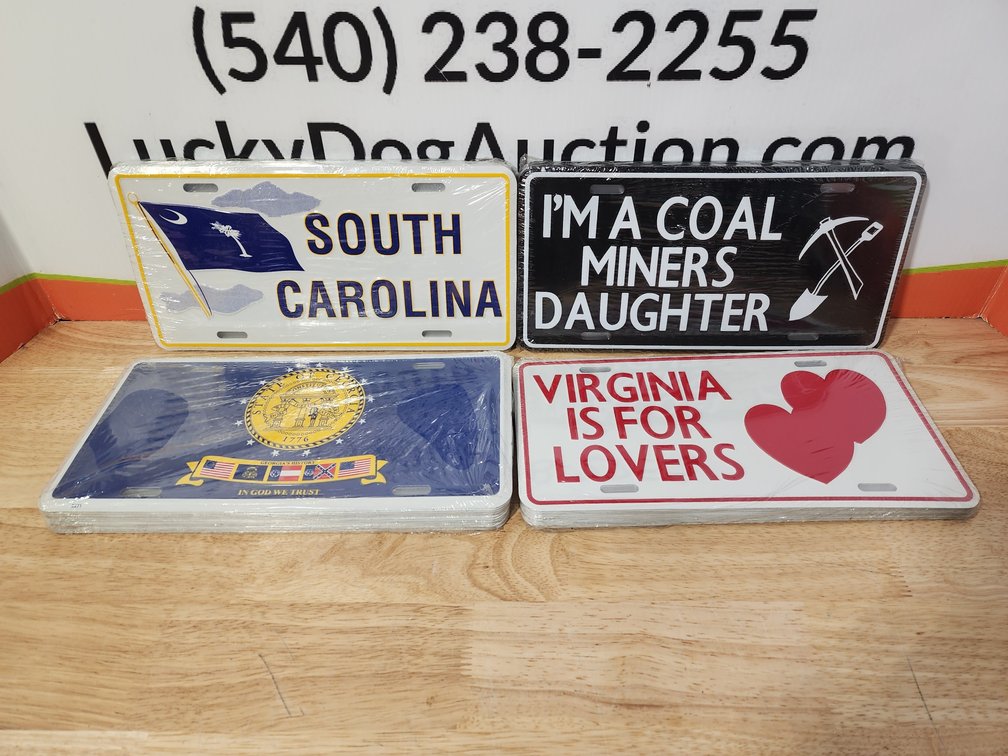Novelty License Plates (45) +/- Included 