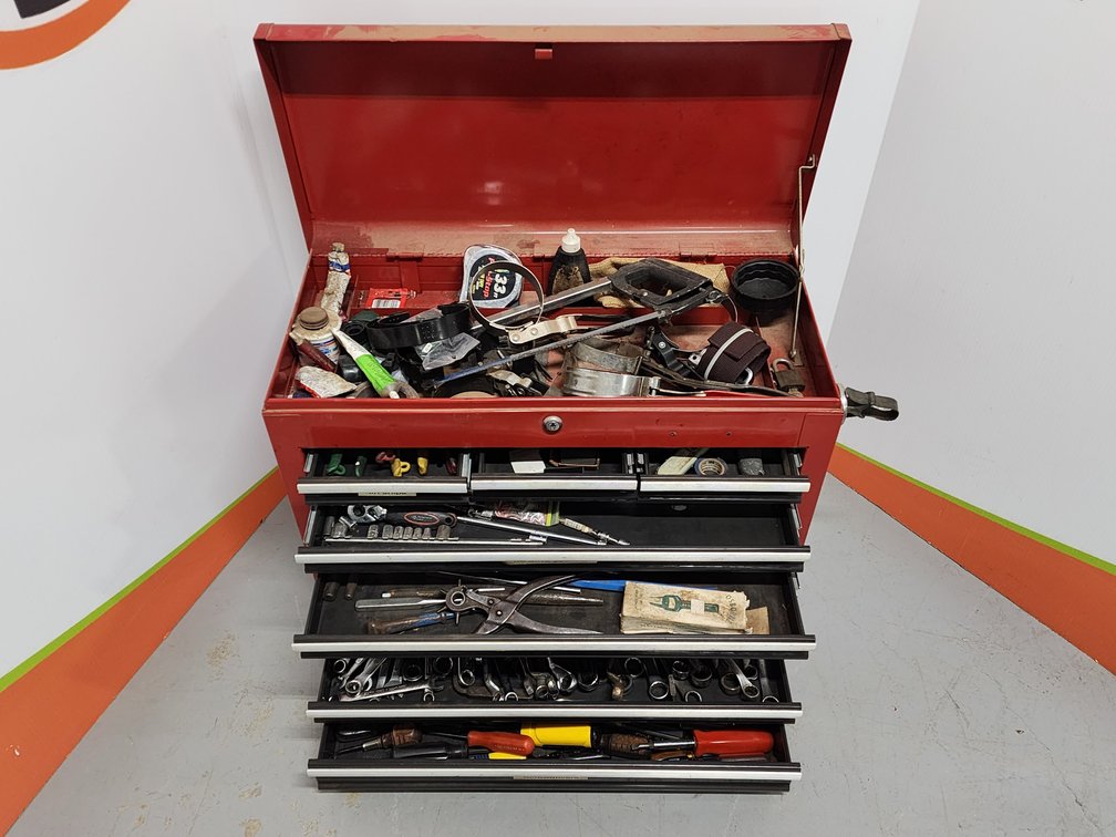 Craftsman 8 Drawer Top Toolbox w/ Tools 