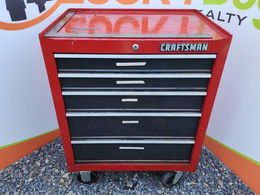 Craftsman 5 Drawer Bottom Toolbox w/ Tools