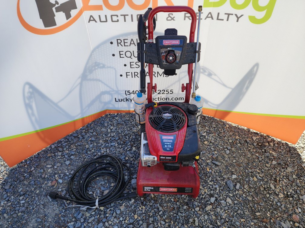 Craftsman 3000 Max PSI Pressure Washer w/ 190cc Briggs & Stratton Engine (Ran When Tested)