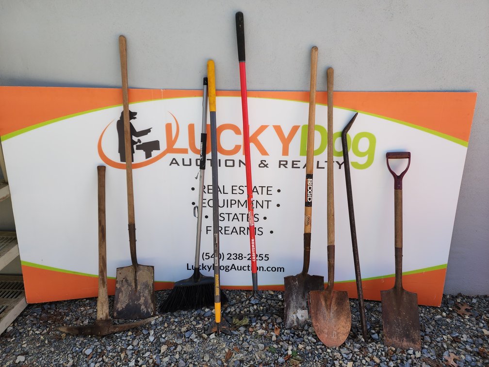 Assorted Yard Tools (9) Included 