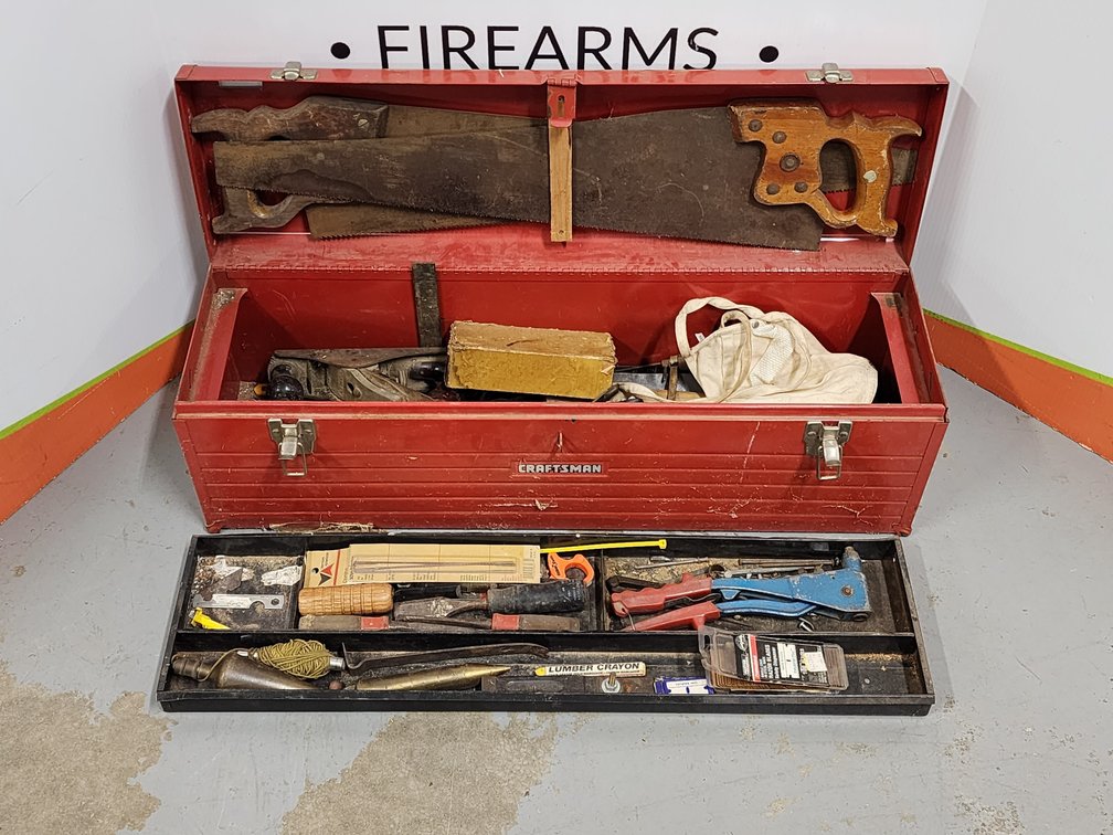 Craftsman Metal Toolbox w/ Contents 