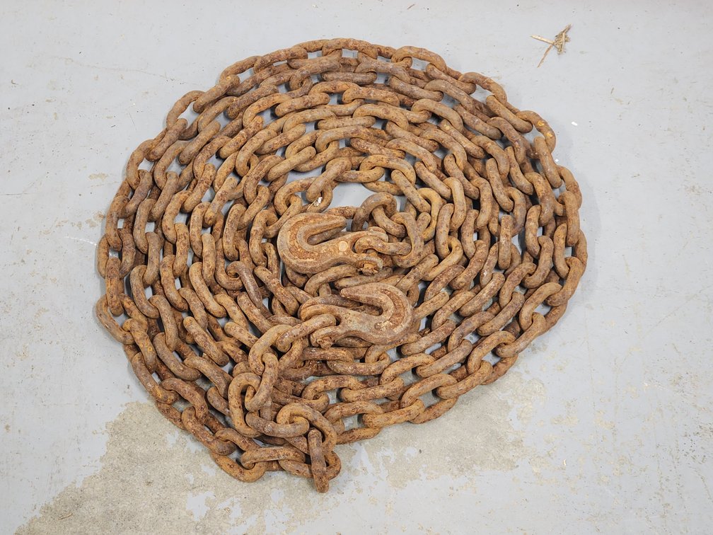 19' 3/8" Chain w/ Hooks 