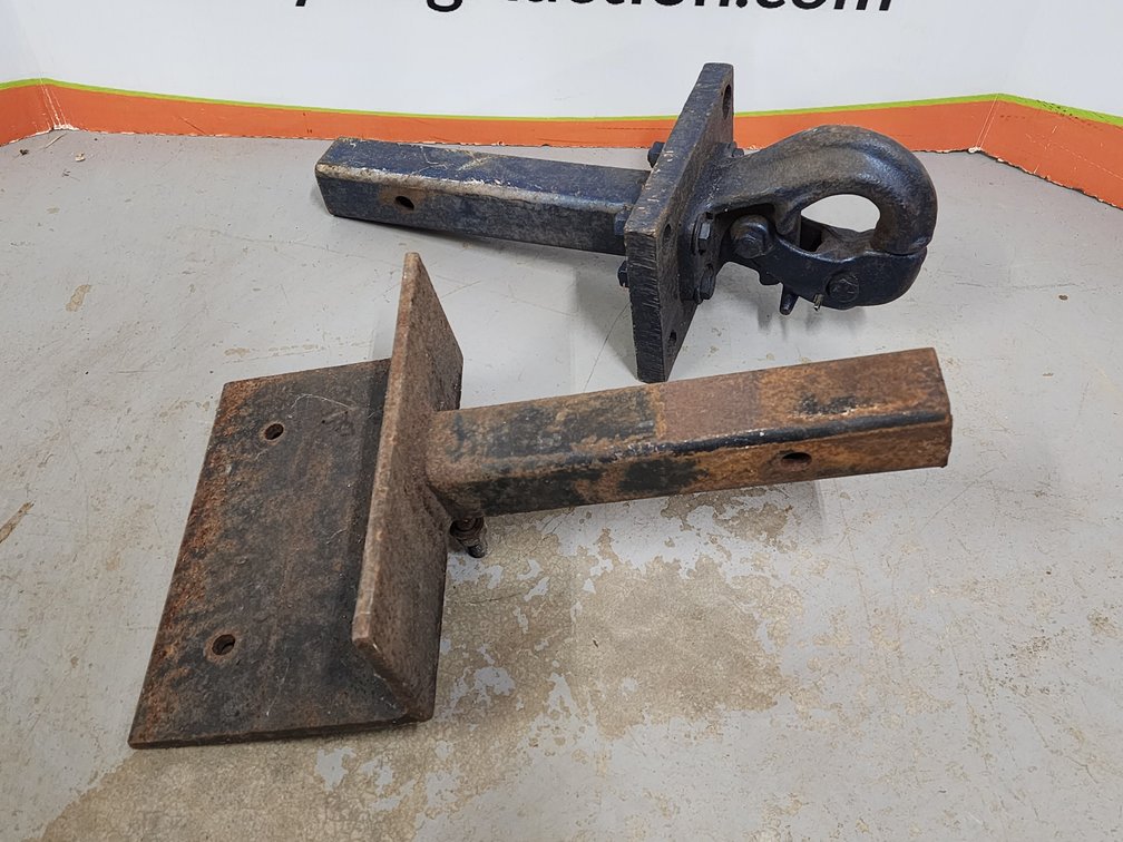 Receiver Pintle Hitch - Receiver Hitch W/Plate 