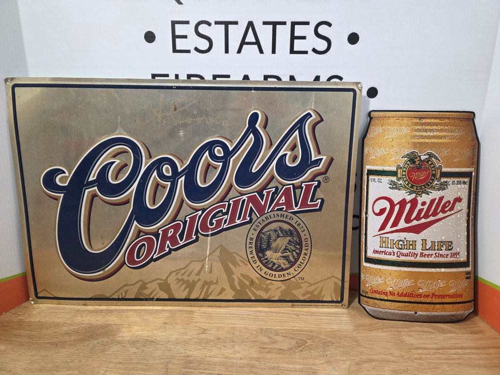 Cools Metal Sign - Miller High Life Metal Sign