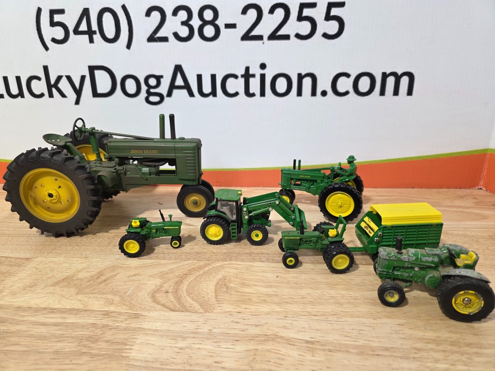 John Deere Die Cast Tractor Replicas