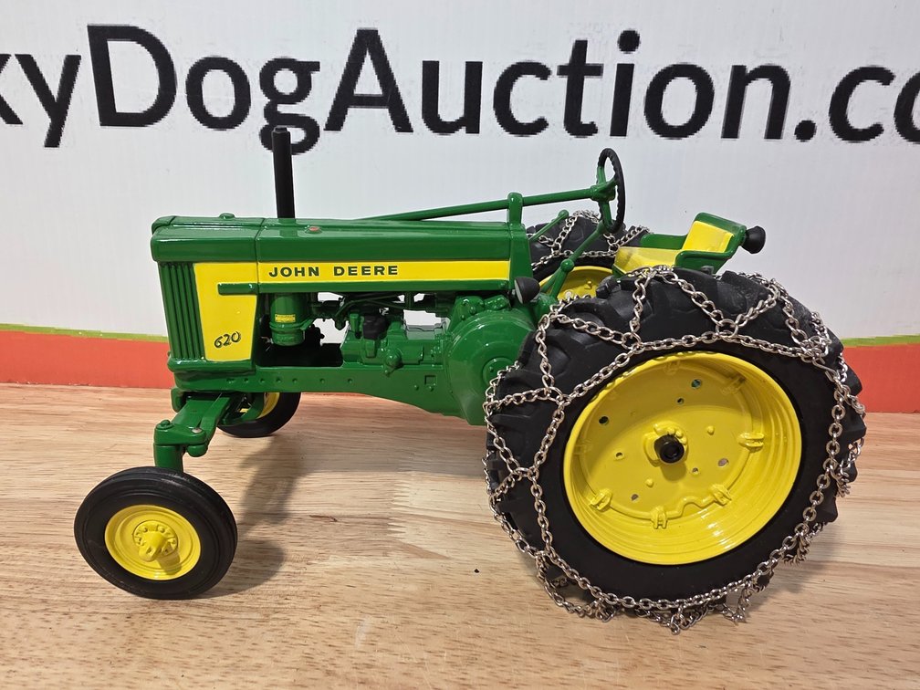 Die Cast John Deere 620 w/ Chains