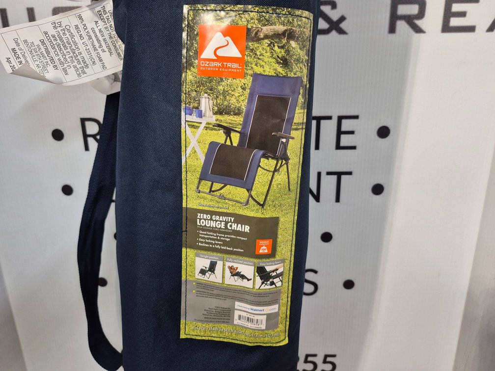 Ozark Trail Zero Gravity Lounge Chair 300lb. Capacity (New Old Stock)