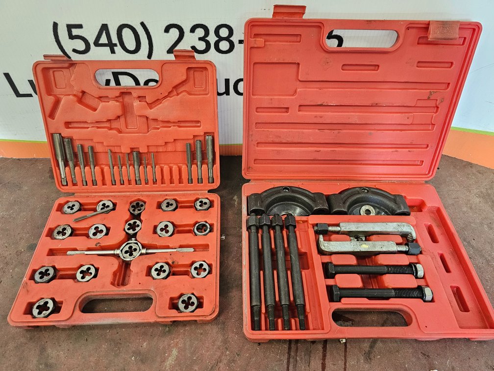Gear Puller Set and Pipe Threading Kit