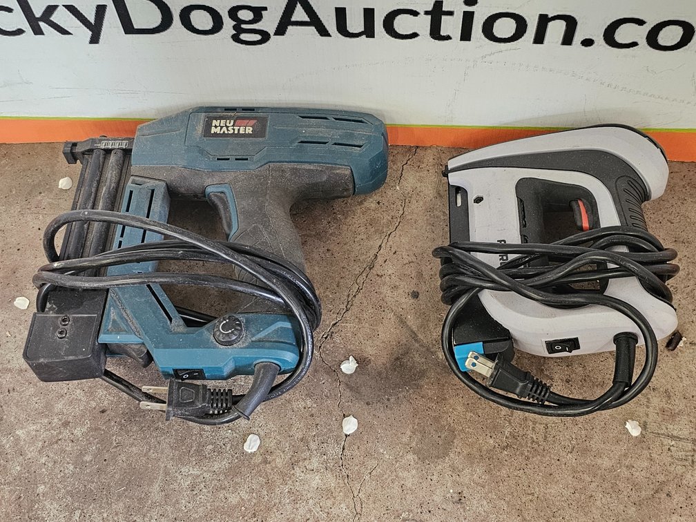 (2) Electric Staplers