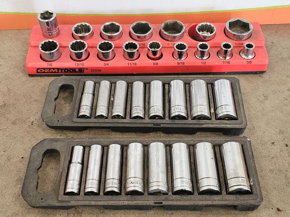 Assorted Sockets w/ Holders - Pittsburgh and Great Neck