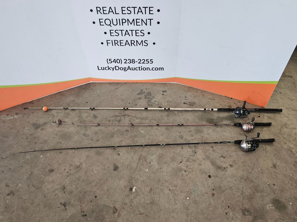 Fishing Reels/Rods - Zebco 808 and More