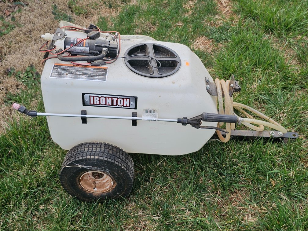 Ironton Pull-Behind Sprayer w/ Wand 