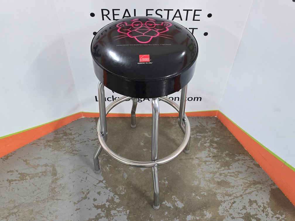 Pink Panther Shop Stool - Approx. 30" Tall