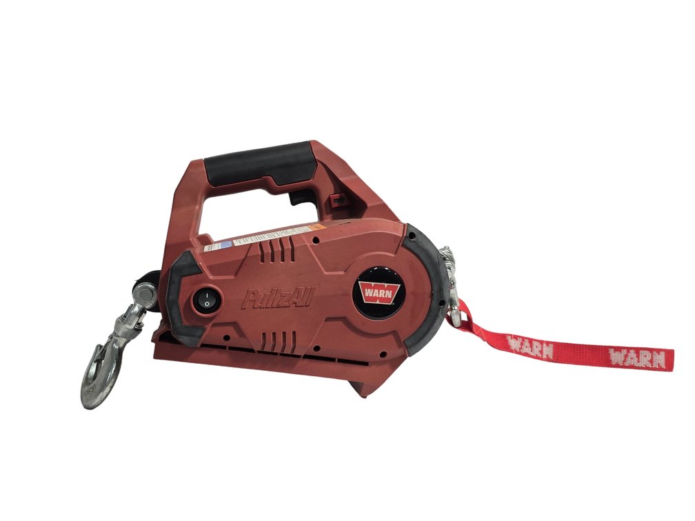 Warn PullZAll 1000lb Winch - (2) Batteries