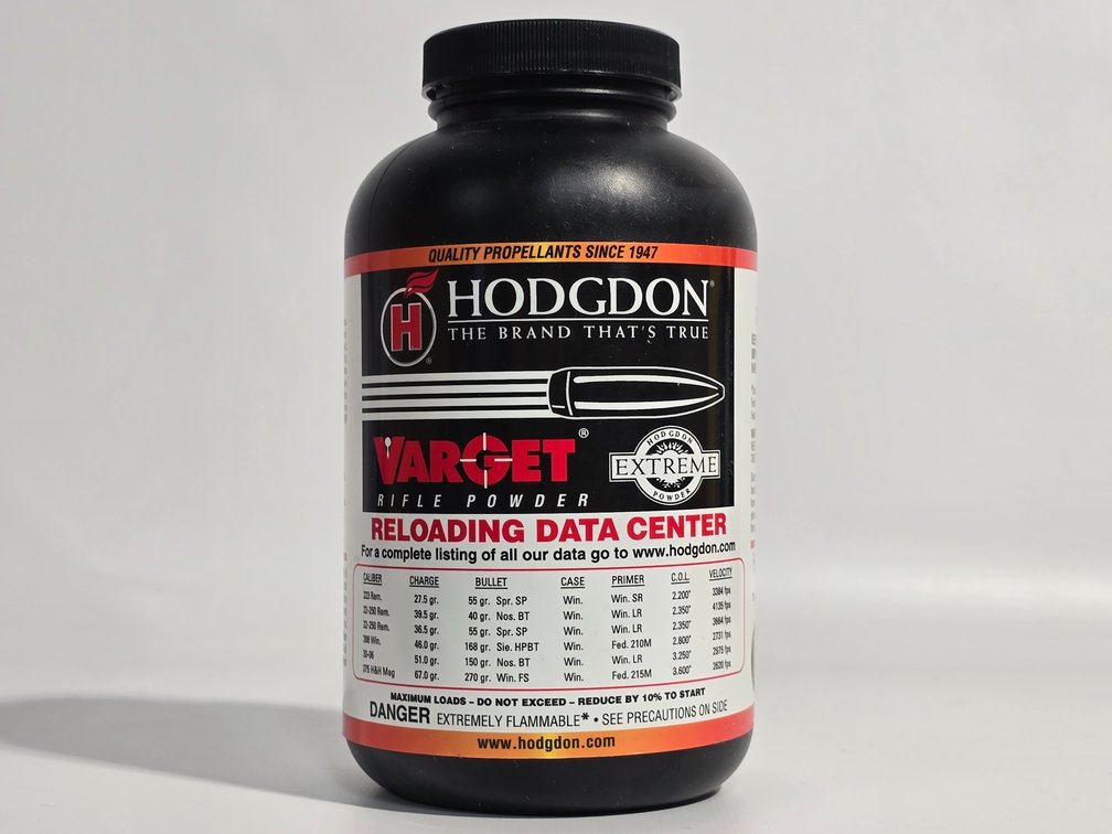 Hodgdon Varget Powder - 1lb Unopened 