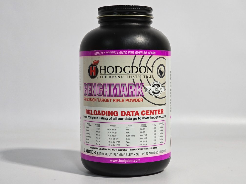 Hodgdon Benchmark Powder - 1lb Unopened 