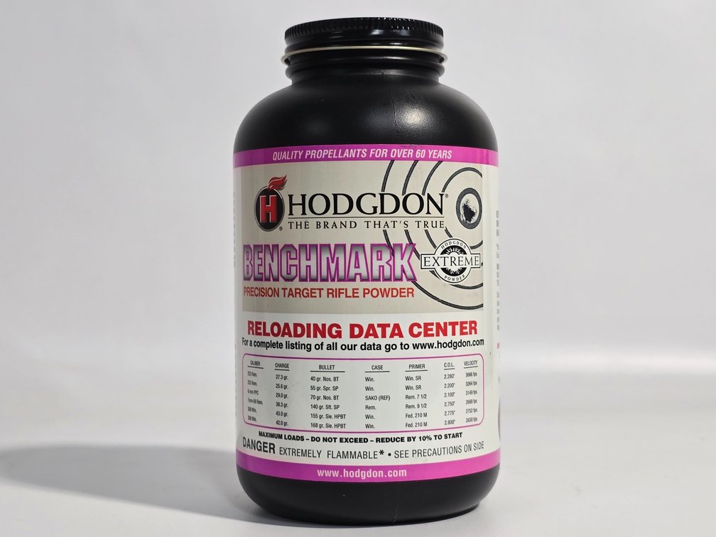 Hodgdon Benchmark Powder - 1lb Unopened 