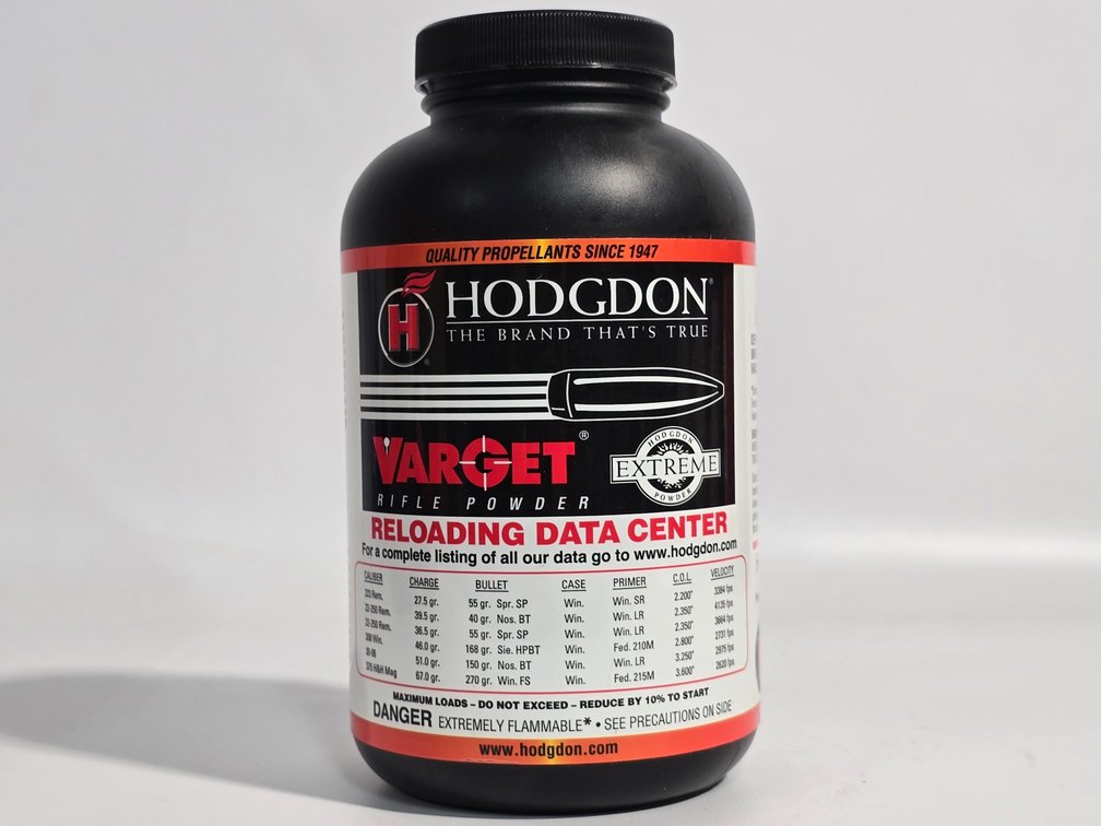 Hodgdon Varget Powder - 1lb Unopened 