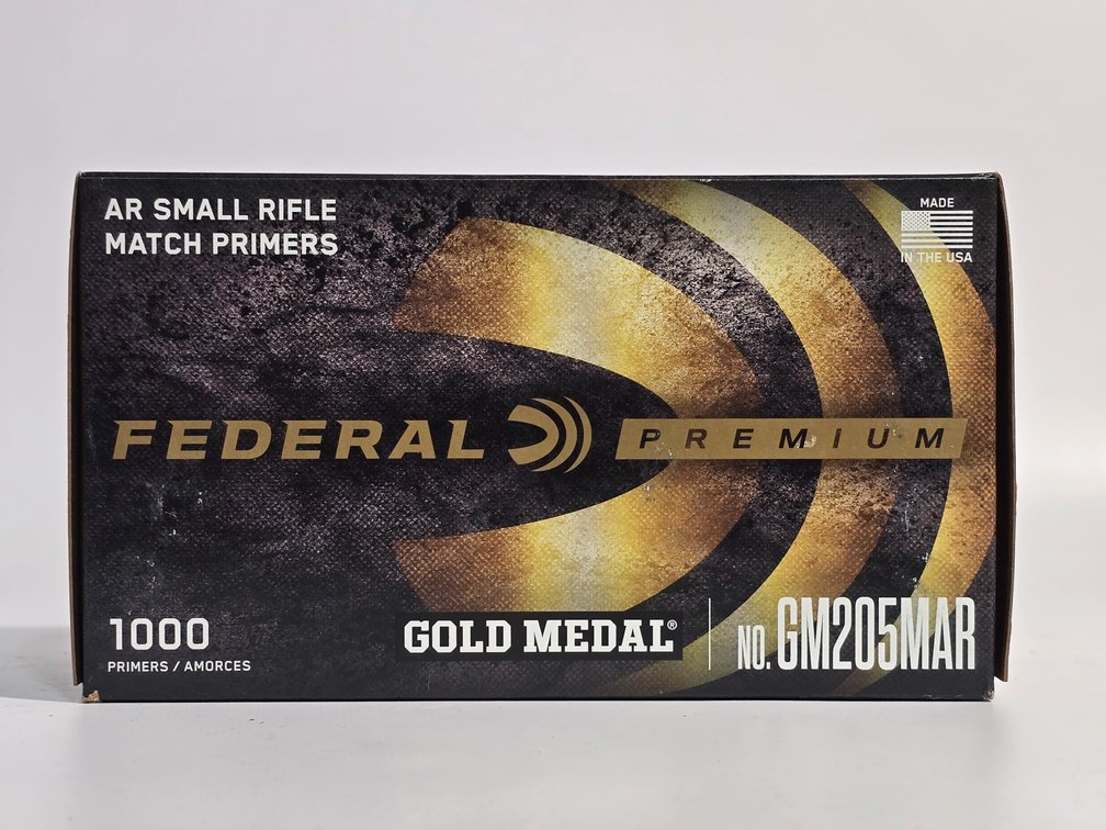 Federal Premium Gold Medal AR Small Rifle Primers - Brick of 1000