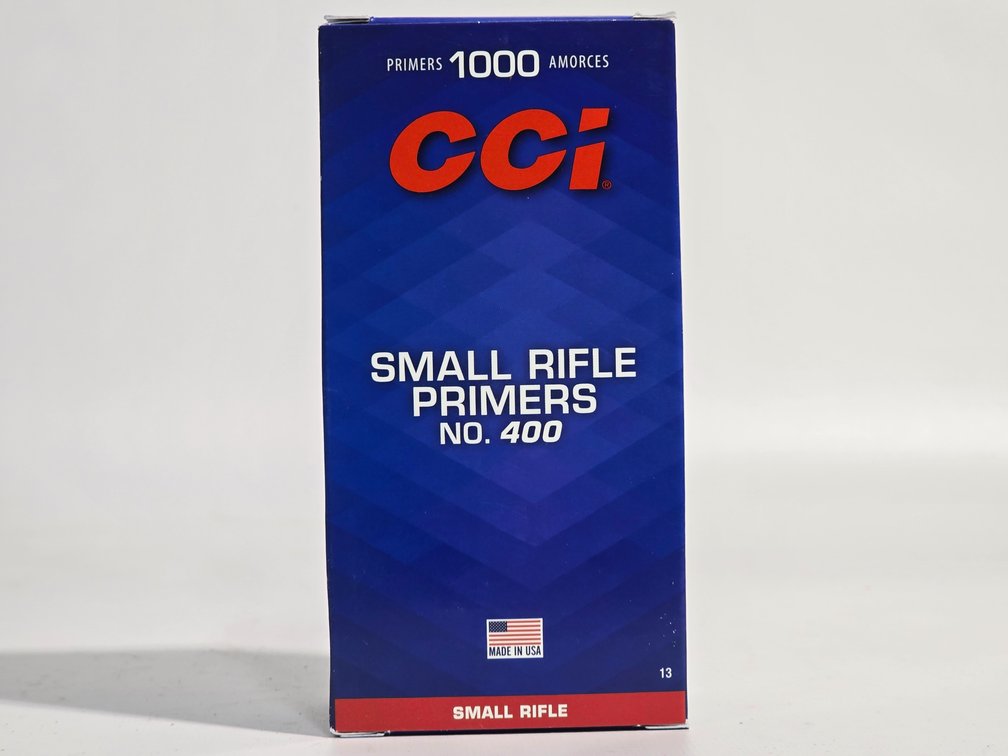 CCI No. 400 Small Rifle Primers - Brick of 1000