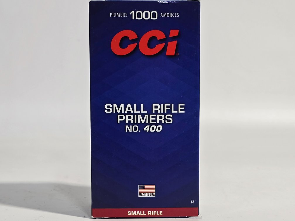 CCI No. 400 Small Rifle Primers - Brick of 1000