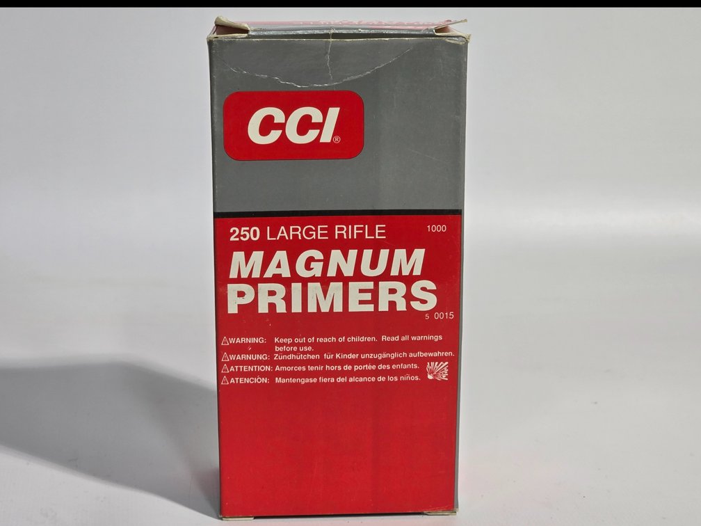 CCI No .250 Large Magnum Rifle Primers - Approx. 600