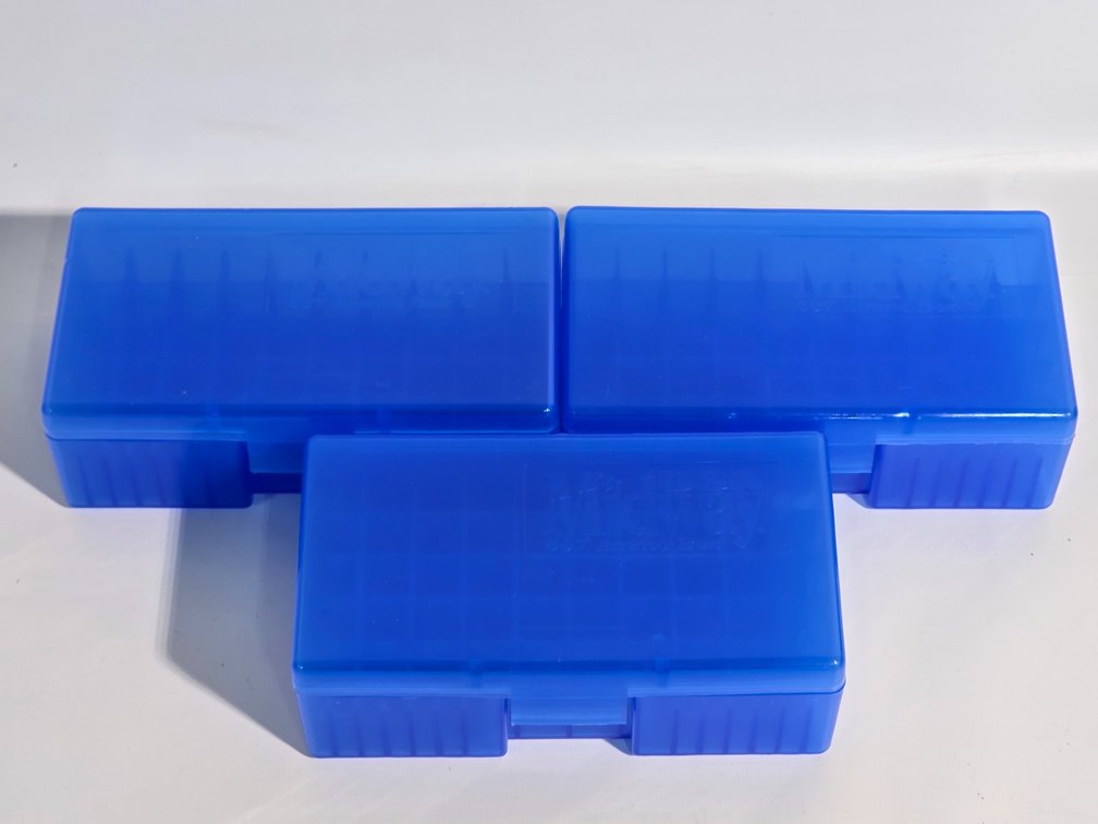 (3) Midway 507 Ammo Storage Boxes