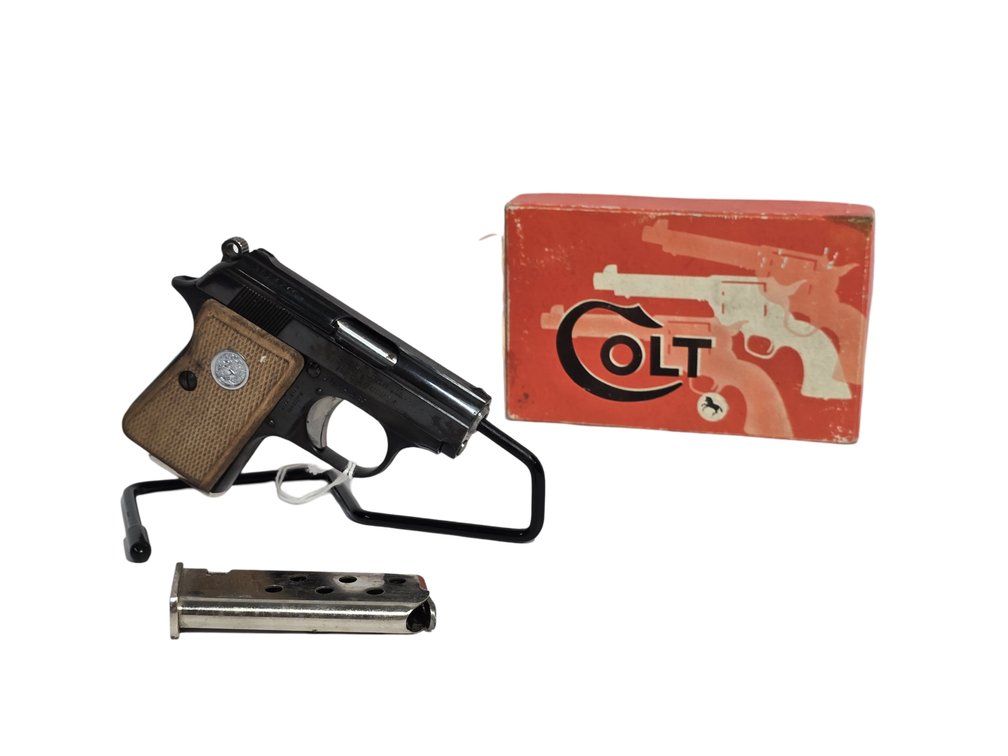 Colt Junior .25 Cal - (2) Magazines - Factory Box - Serial 030242