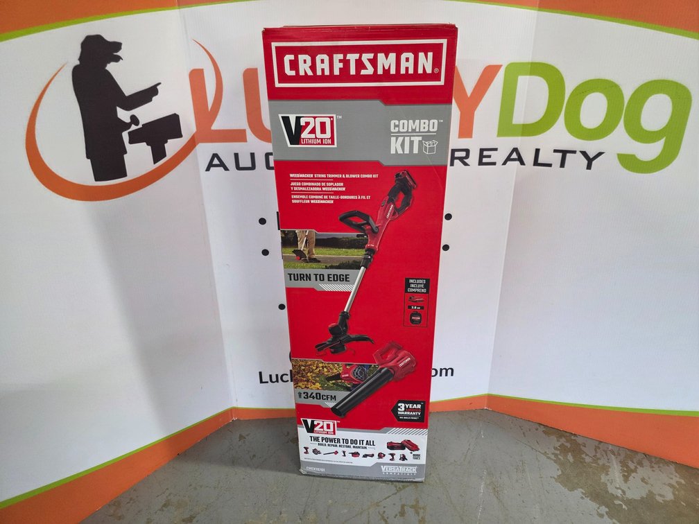 Craftsman Combo Kit Weed Waxker String Trimmer and Blower