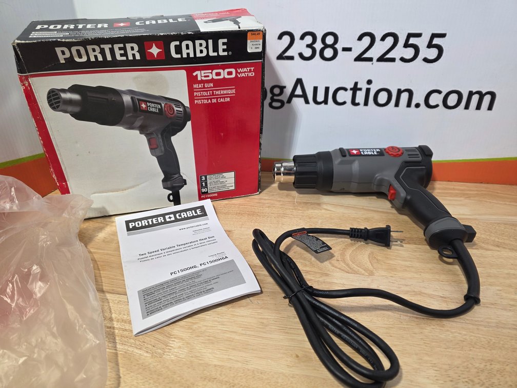 Porter Cable 1500Watt Heat Gun