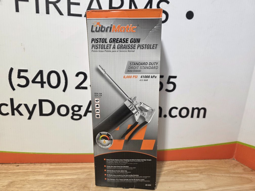 LubriMatic Pistol Grease Gun 6,000PSI