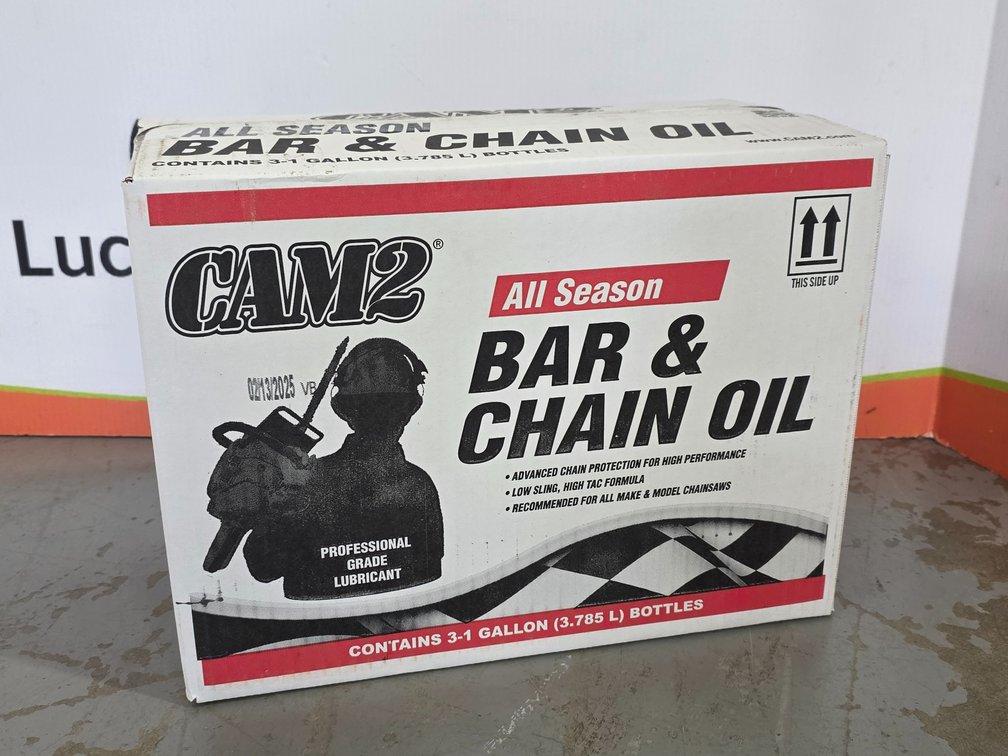 CAM2 All Season Bar and Chain Oil - Contains 3 - 1 Gallon Bottles