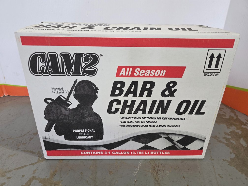 CAM2 All Season Bar and Chain Oil - Contains 3 - 1 Gallon Bottles