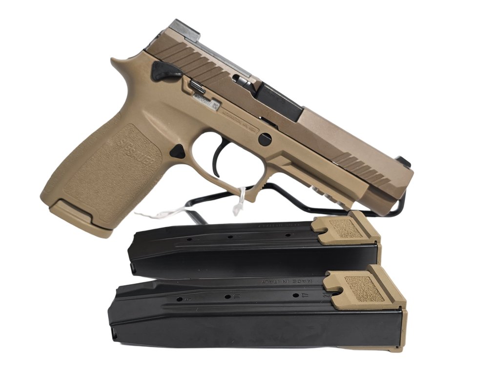 Sig Sauer P320 M17 Coyote 9mm - (3) Magazines - Hard Case - Serial M17A042777