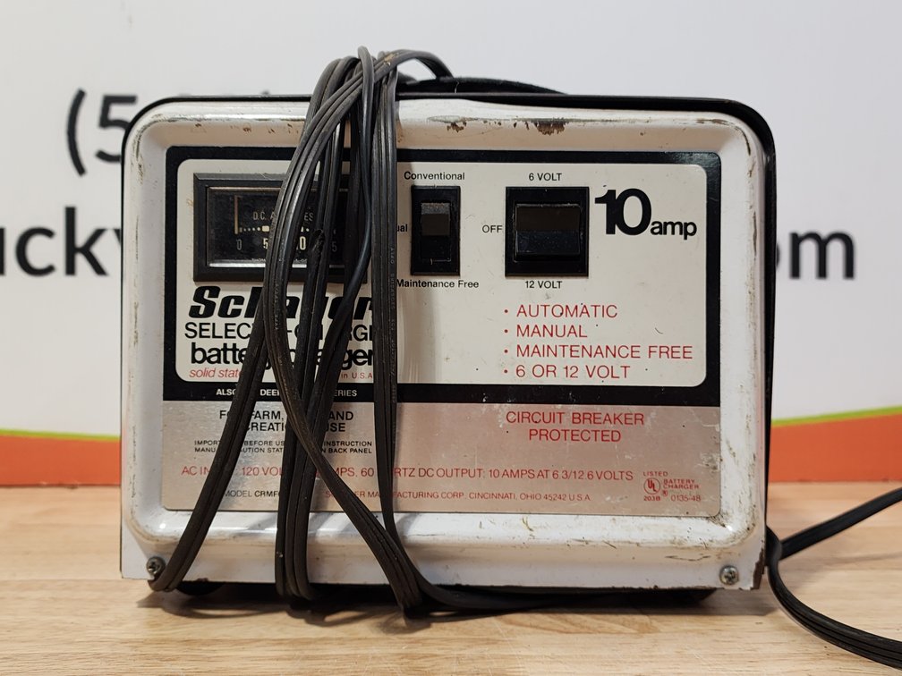 Schauer Select a Charge 10 Amp Battery Charger 