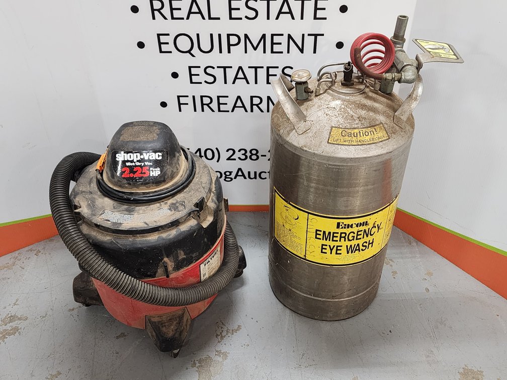 Shop Vac 2.25HP Wet/Dry Vac - Homemade Air Tank 