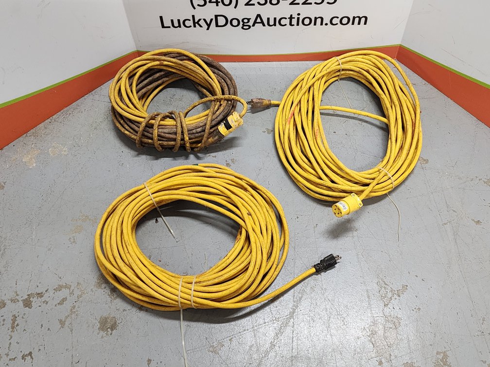 Extension Cords (3) Included 