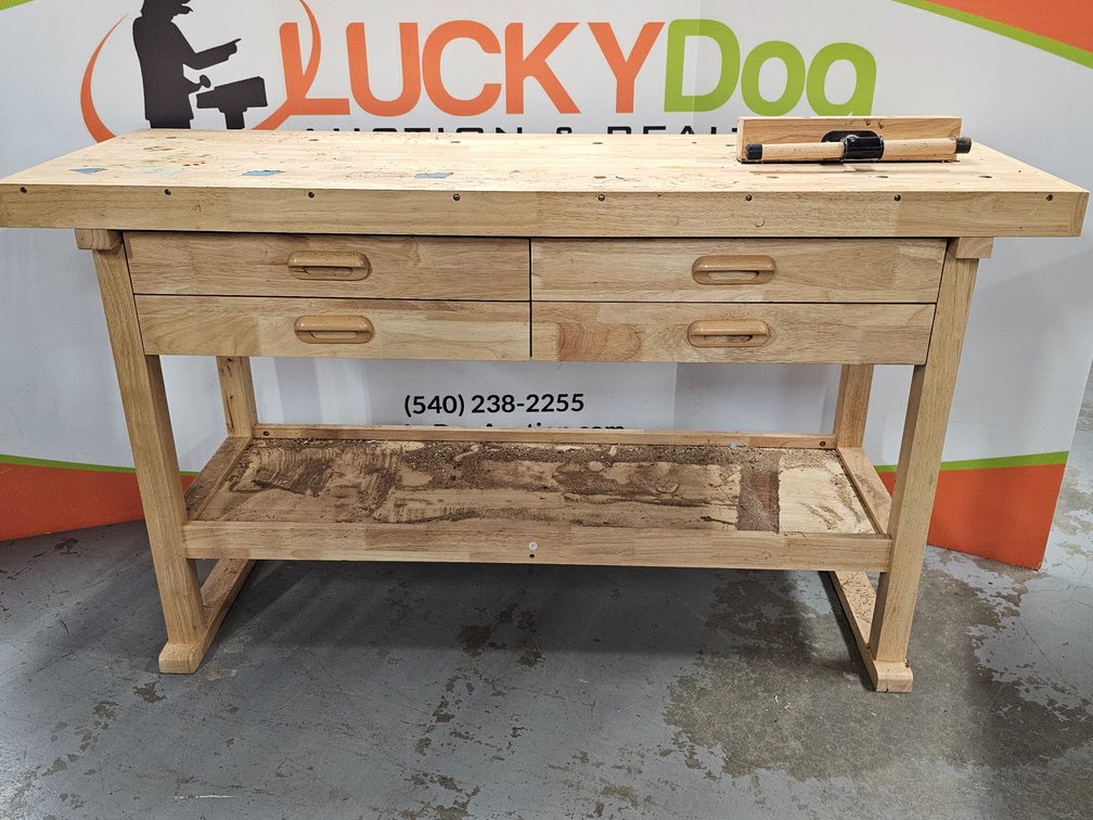 60" Workbench - Measures 34" Tall x 60" Wide x 20" Deep