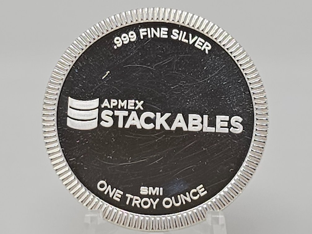 Apmex Stackables 1 Oz .999 Silver Round 
